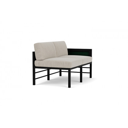 Lloyd Flanders™ Southport Left Arm Loveseat - Woodland, Callen Celadon