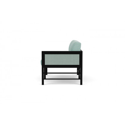 Lloyd Flanders™ Southport Left Arm Loveseat - Sea Glass, Unearth Dew