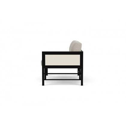 Lloyd Flanders™ Southport Left Arm Loveseat - Ivory, Callen Celadon