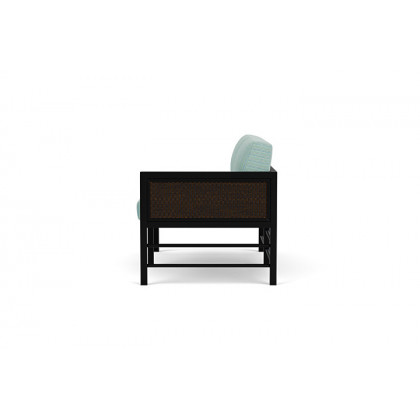 Lloyd Flanders™ Southport Left Arm Loveseat - Mink, Unearth Dew