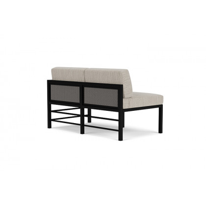 Lloyd Flanders™ Southport Left Arm Loveseat - Pewter, Callen Celadon