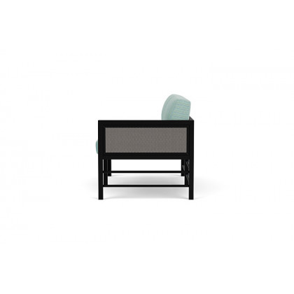 Lloyd Flanders™ Southport Left Arm Loveseat - Pewter, Unearth Dew
