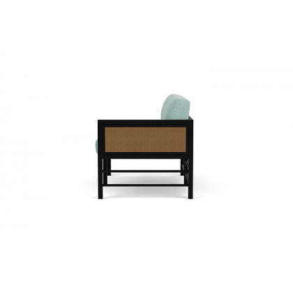 Lloyd Flanders™ Southport Left Arm Loveseat - Hickory, Unearth Dew