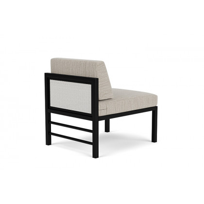 Lloyd Flanders™ Southport Armless Sectional - Matte White, Callen Celadon