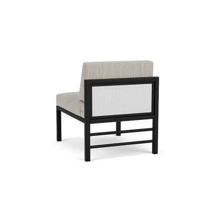 Lloyd Flanders™ Southport Armless Sectional - Matte White, Callen Celadon