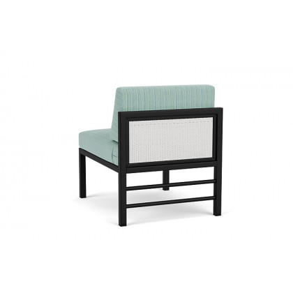 Lloyd Flanders™ Southport Armless Sectional - Matte White, Unearth Dew