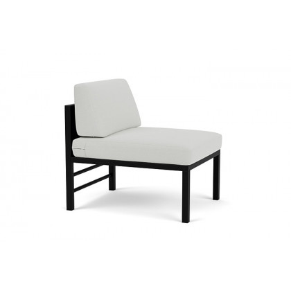 Lloyd Flanders™ Southport Armless Sectional - Ebony, Loveboat Mint