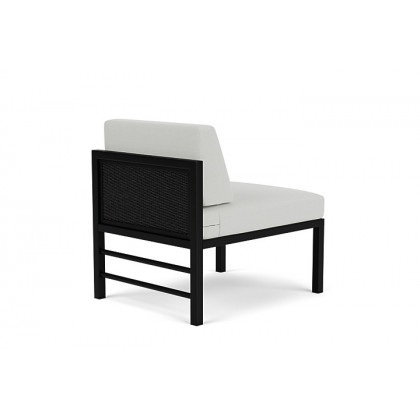 Lloyd Flanders™ Southport Armless Sectional - Ebony, Loveboat Mint