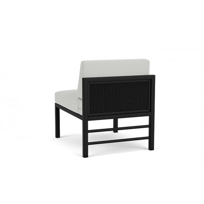 Lloyd Flanders™ Southport Armless Sectional - Ebony, Loveboat Mint