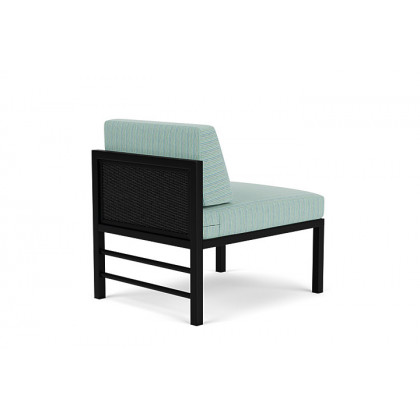 Lloyd Flanders™ Southport Armless Sectional - Ebony, Unearth Dew
