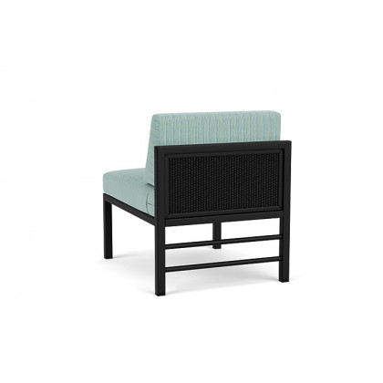 Lloyd Flanders™ Southport Armless Sectional - Ebony, Unearth Dew