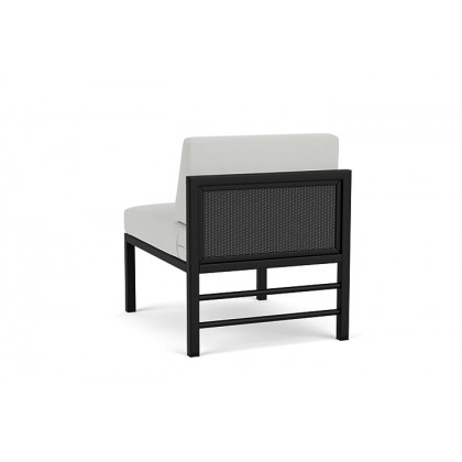 Lloyd Flanders™ Southport Armless Sectional - Charcoal, Loveboat Mint