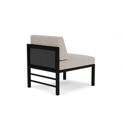 Lloyd Flanders™ Southport Armless Sectional - Charcoal, Callen Celadon