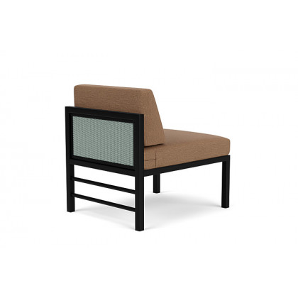 Lloyd Flanders™ Southport Armless Sectional - Sea Glass, Canvas Natural