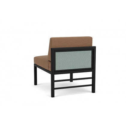 Lloyd Flanders™ Southport Armless Sectional - Sea Glass, Canvas Natural