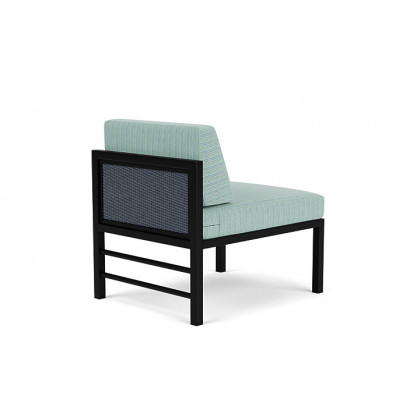 Lloyd Flanders™ Southport Armless Sectional - Denim Blue, Unearth Dew