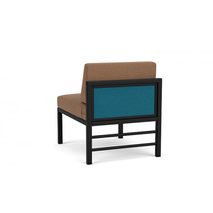 Lloyd Flanders™ Southport Armless Sectional - Peacock, Canvas Natural