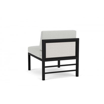 Lloyd Flanders™ Southport Armless Sectional - Antique White, Loveboat Mint