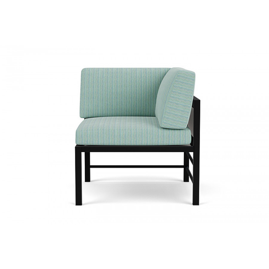 Lloyd Flanders™ Southport Corner Sectional - White, Unearth Dew