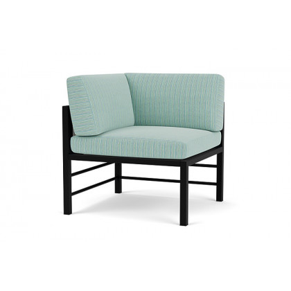 Lloyd Flanders™ Southport Corner Sectional - White, Unearth Dew