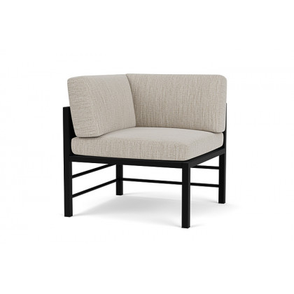 Lloyd Flanders™ Southport Corner Sectional - Ebony, Callen Celadon