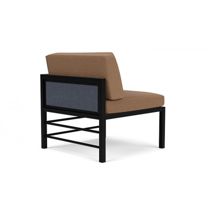 Lloyd Flanders™ Southport Corner Sectional - Denim Blue, Canvas Natural