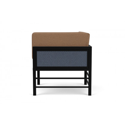 Lloyd Flanders™ Southport Corner Sectional - Denim Blue, Canvas Natural