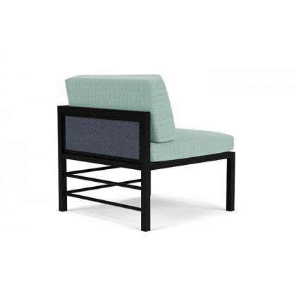 Lloyd Flanders™ Southport Corner Sectional - Denim Blue, Unearth Dew