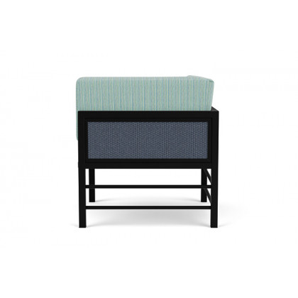 Lloyd Flanders™ Southport Corner Sectional - Denim Blue, Unearth Dew