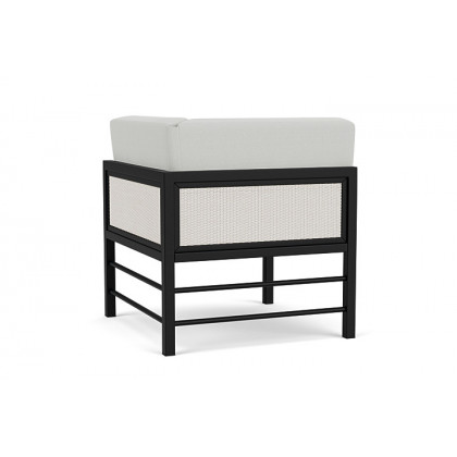Lloyd Flanders™ Southport Corner Sectional - Antique White, Loveboat Mint