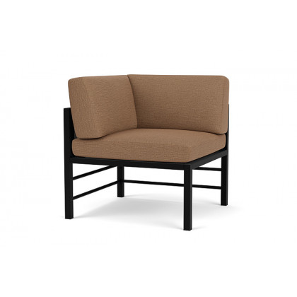 Lloyd Flanders™ Southport Corner Sectional - Pewter, Canvas Natural