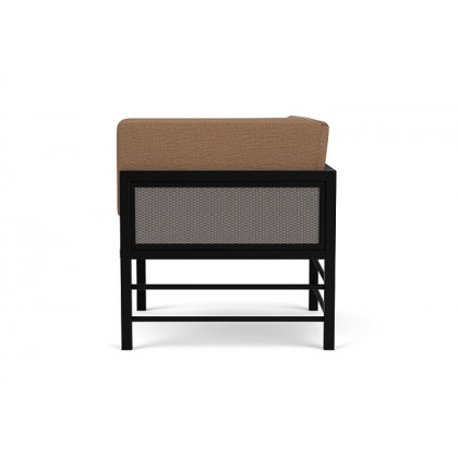 Lloyd Flanders™ Southport Corner Sectional - Pewter, Canvas Natural