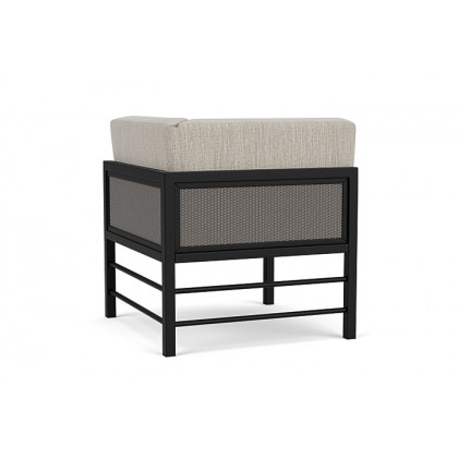 Lloyd Flanders™ Southport Corner Sectional - Pewter, Callen Celadon