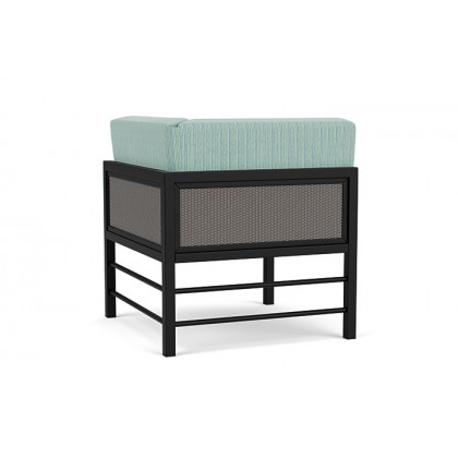 Lloyd Flanders™ Southport Corner Sectional - Pewter, Unearth Dew