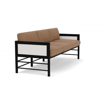 Lloyd Flanders™ Southport Sofa  - White, Canvas Natural