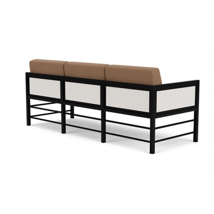 Lloyd Flanders™ Southport Sofa  - White, Canvas Natural