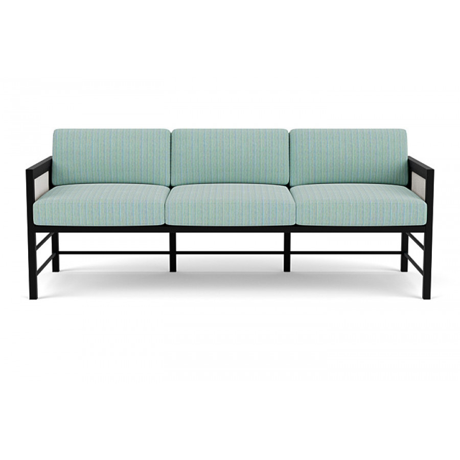 Lloyd Flanders™ Southport Sofa  - Matte White, Unearth Dew