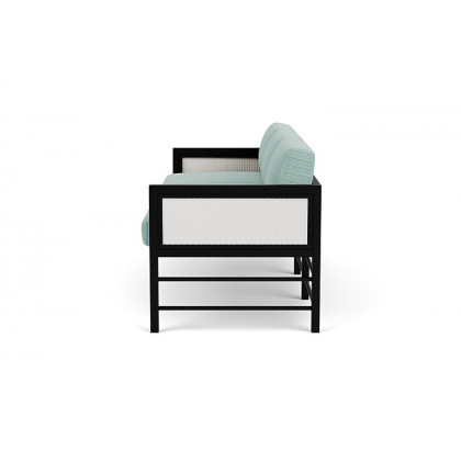 Lloyd Flanders™ Southport Sofa  - Matte White, Unearth Dew