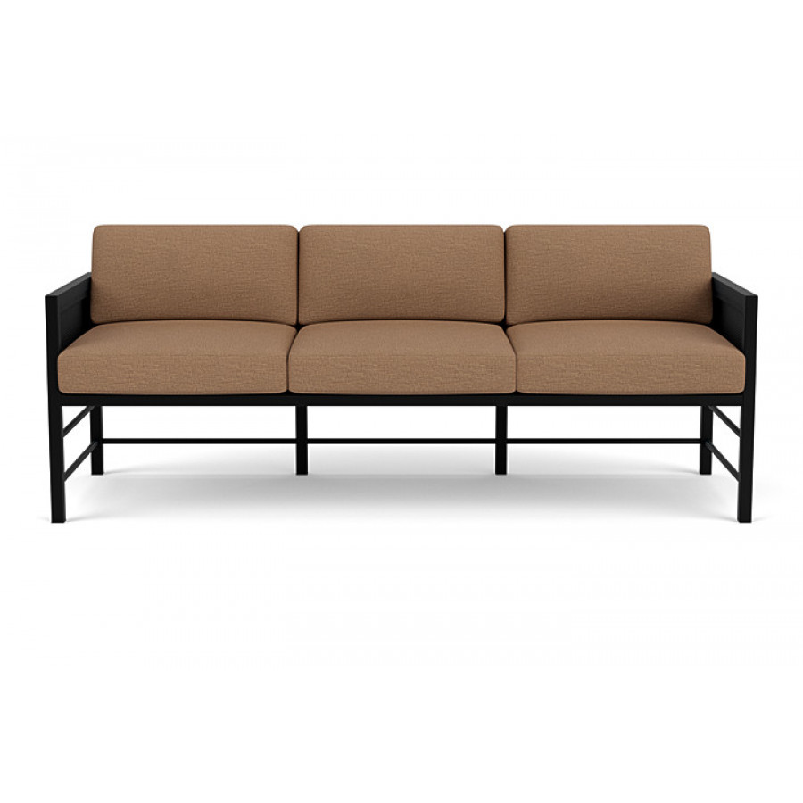 Lloyd Flanders™ Southport Sofa  - Ebony, Canvas Natural
