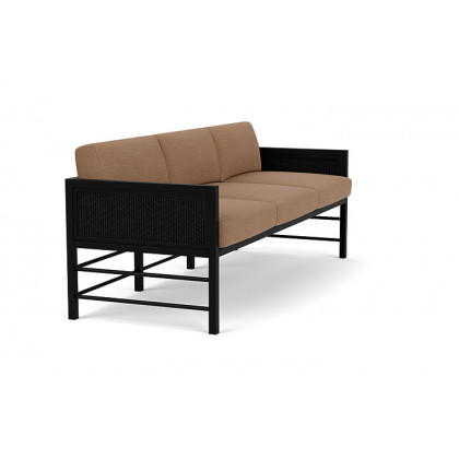Lloyd Flanders™ Southport Sofa  - Ebony, Canvas Natural
