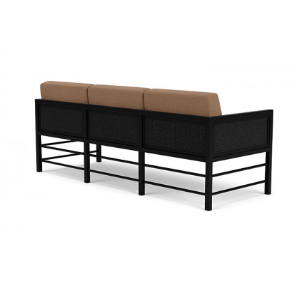 Lloyd Flanders™ Southport Sofa  - Ebony, Canvas Natural