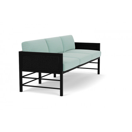 Lloyd Flanders™ Southport Sofa  - Ebony, Unearth Dew