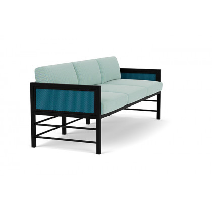 Lloyd Flanders™ Southport Sofa  - Peacock, Unearth Dew