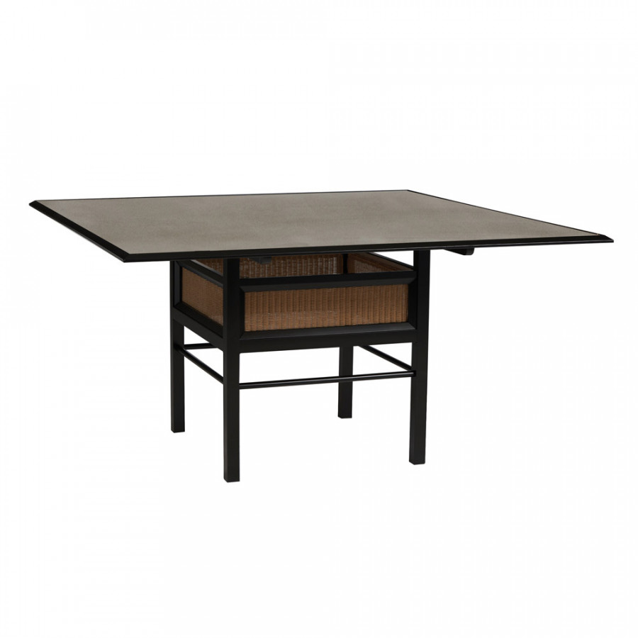Lloyd Flanders™ Southport 56" Square Dining Table - Linen,