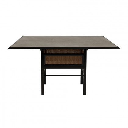 Lloyd Flanders™ Southport 56" Square Dining Table - Linen,