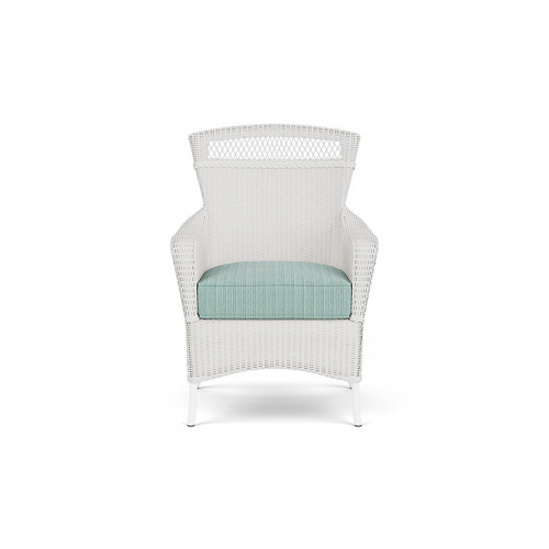 Lloyd Flanders™ Loom Dining Armchair - Matte White