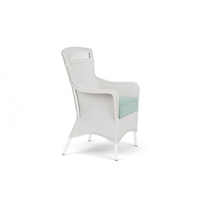 Lloyd Flanders™ Loom Dining Armchair - Matte White
