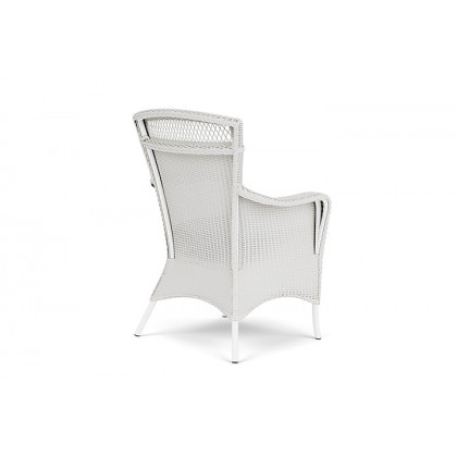 Lloyd Flanders™ Loom Dining Armchair - Matte White