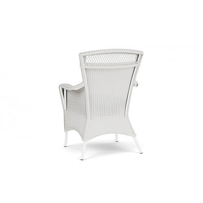 Lloyd Flanders™ Loom Dining Armchair - Matte White