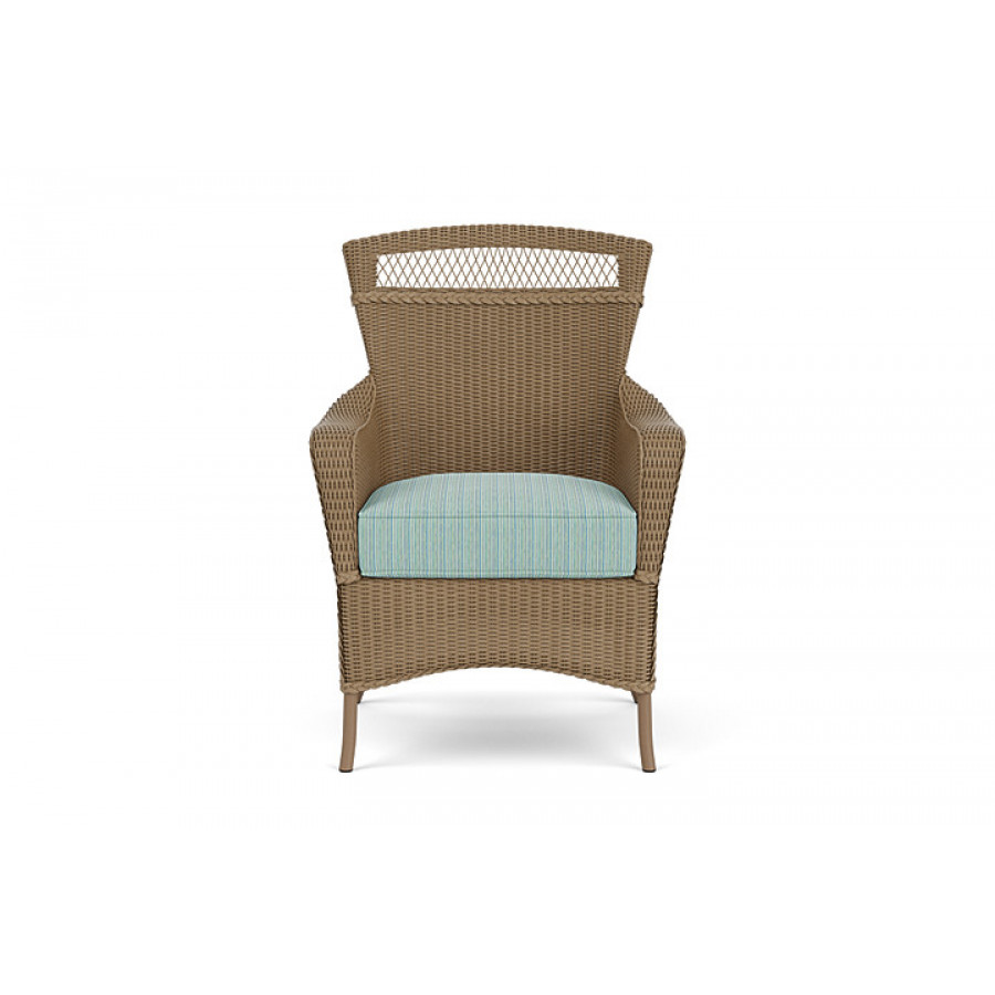 Lloyd Flanders™ Loom Dining Armchair - Fawn